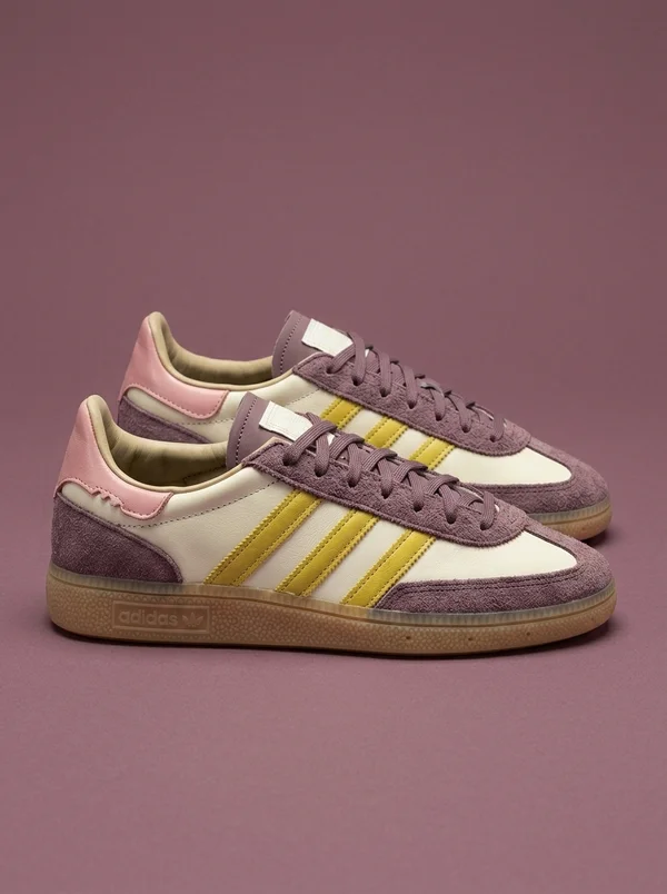 The Whitaker Group x Adidas Handball Spezial Yellow / Purple