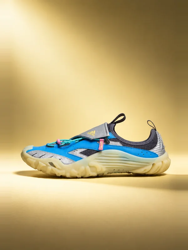 adidas x Pharrell Williams Watermoc Blue, Silver Met & Yellow