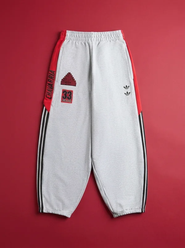 adidas x Willy Chavarria NY Sweatpant - Light Grey Heather