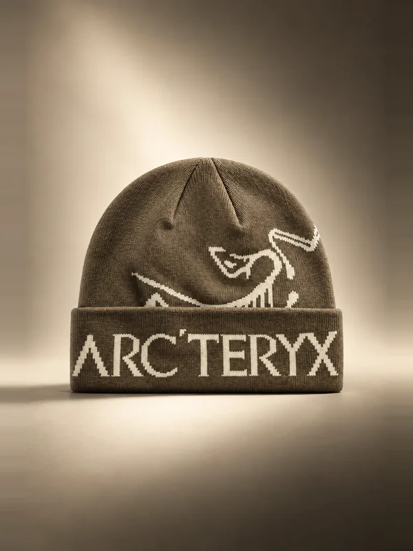 Arc'teryx Bird Word Toque Beanie - Mongoose / Sea Salt