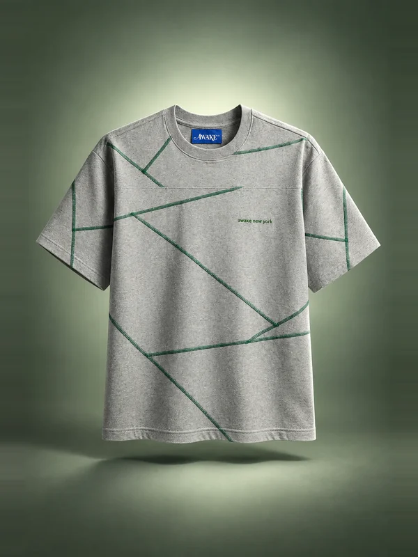 Awake NY Campus Shirt - Heather Grey
