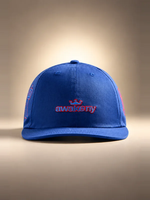 Awake NY Crown Dad Hat - Blue