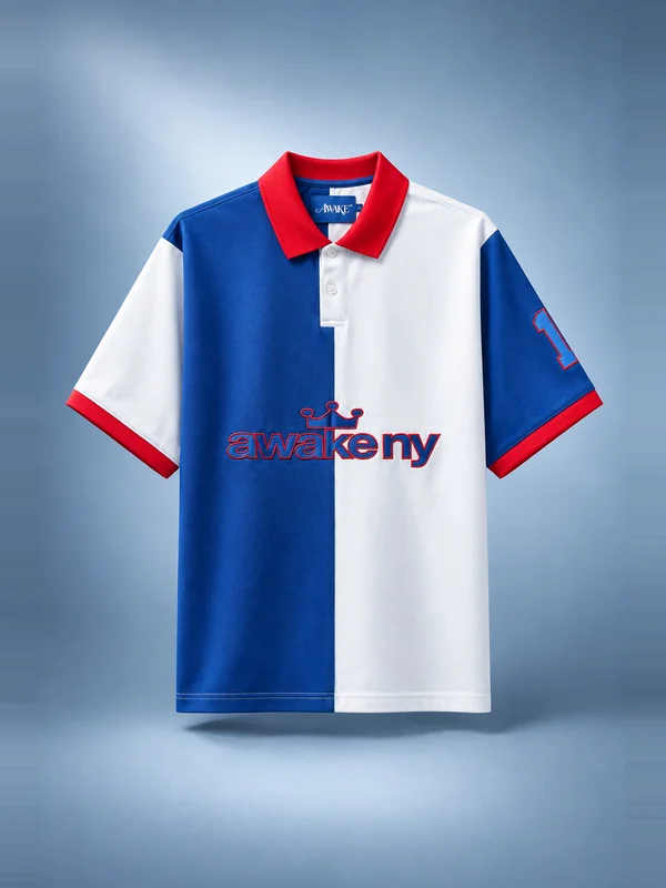 Awake NY Crown Polo - Blue