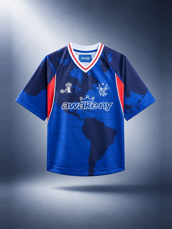 Awake NY Mundial Crown Jersey - Blue