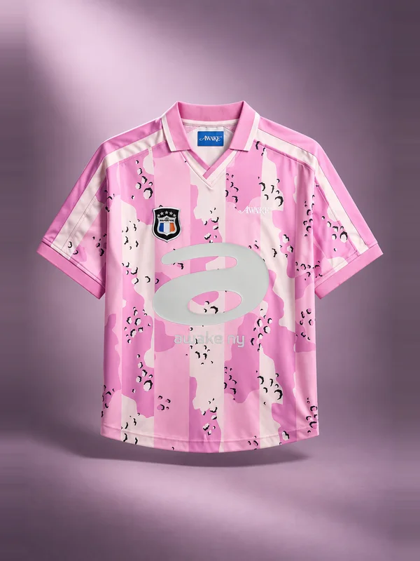 Awake NY Mundial Crown Jersey - Pink