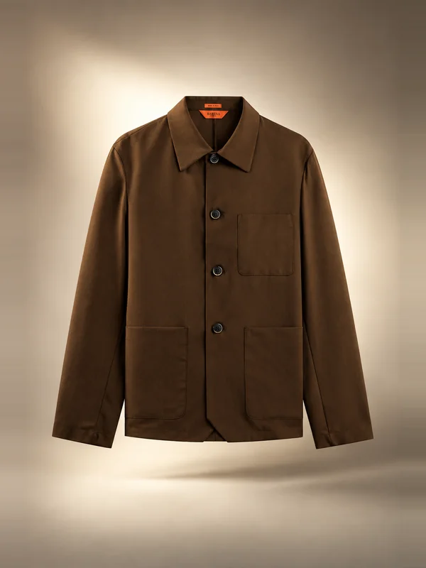 Barena Gabier Tropical Coat - Toffee