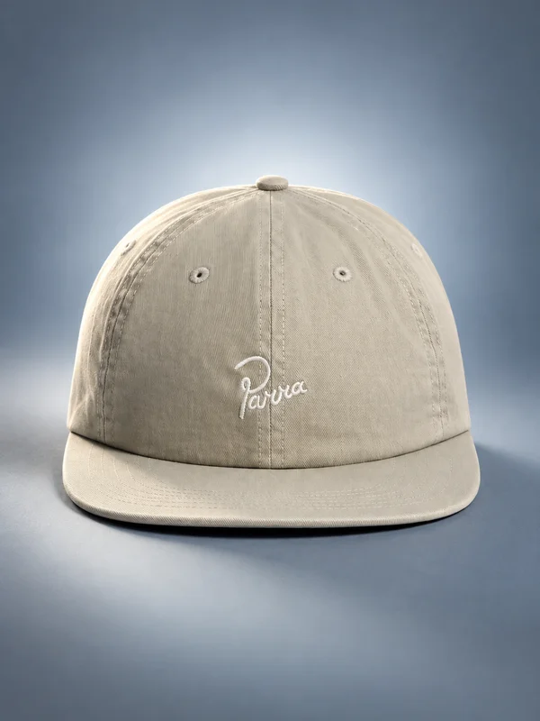 by Parra Signature 6 Panel Hat - Grey