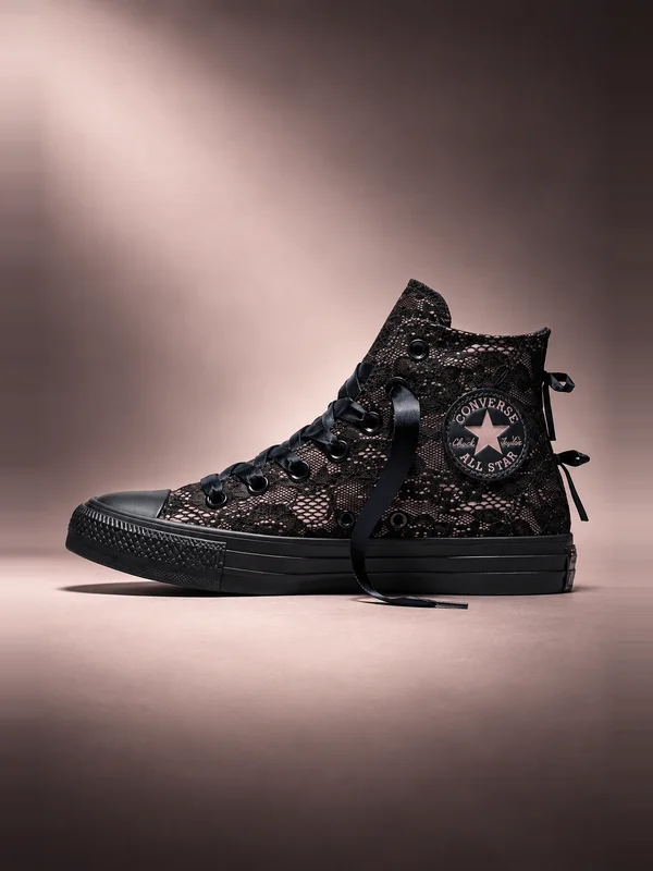 Converse Chuck Taylor All Star Lace Black/Petal Pit/Black