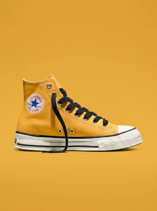 Converse Chuck Taylor Throwback Gold Palm/Vintage White/Black