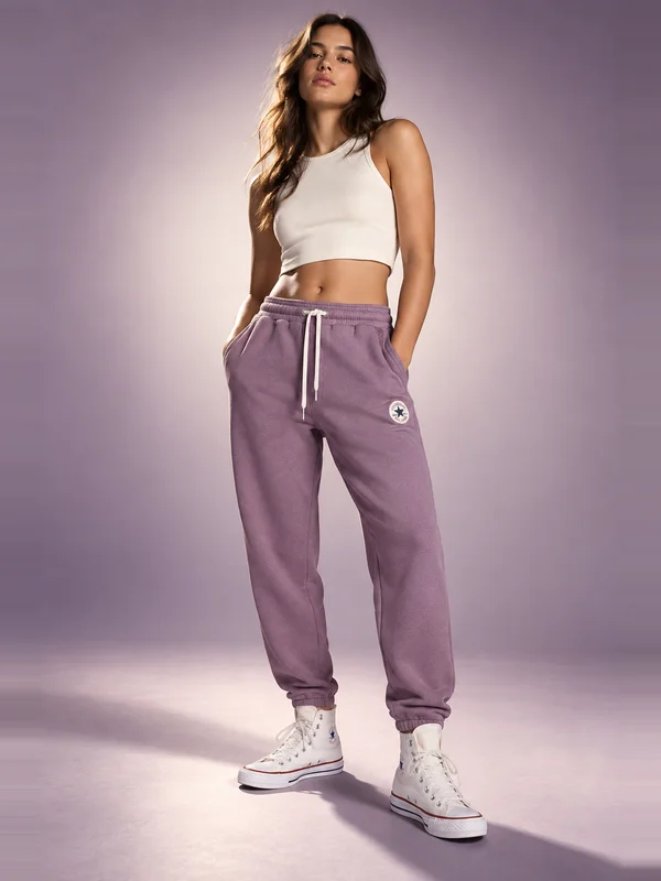 Converse Retro Chuck Taylor Patch Joggers Hypnotic Mauve