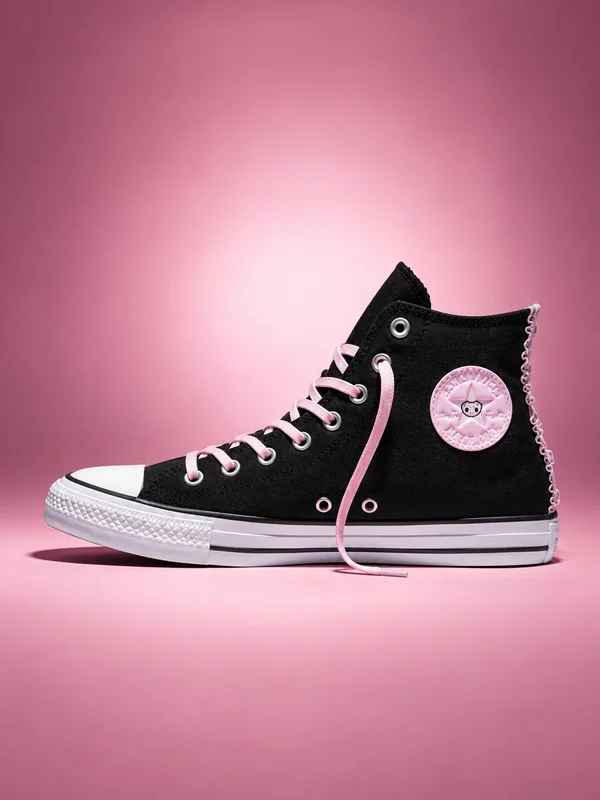 Converse x Hello Kitty® and Friends Chuck Taylor All Star Kuromi™ Black/Pink/Brown