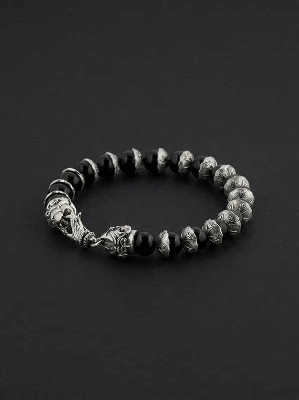 Emanuele Bicocchi Beaded Bracelet - Black