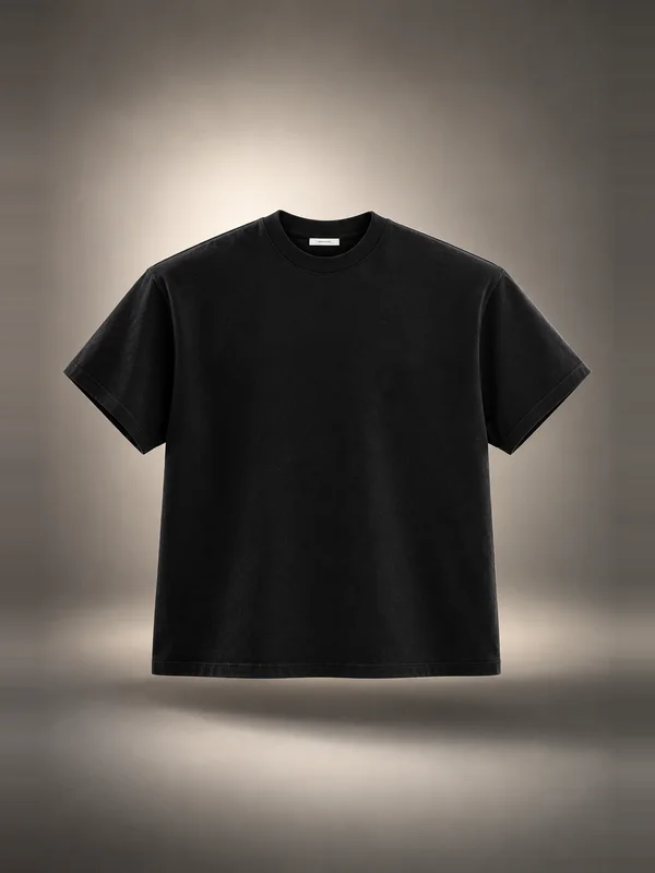 Entire Studios Heavy Boxy Tee - Black