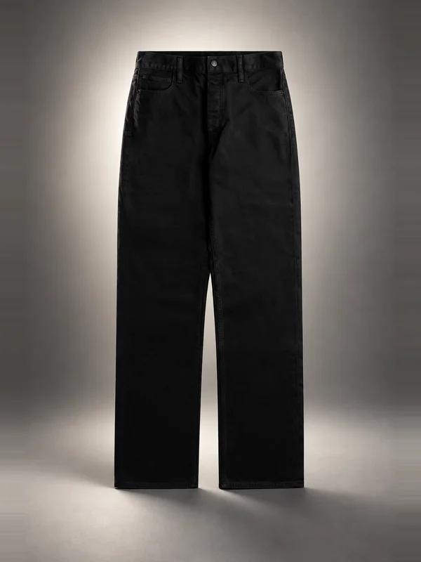 Essentials Denim 5-Pocket Jeans - Overdyed Black
