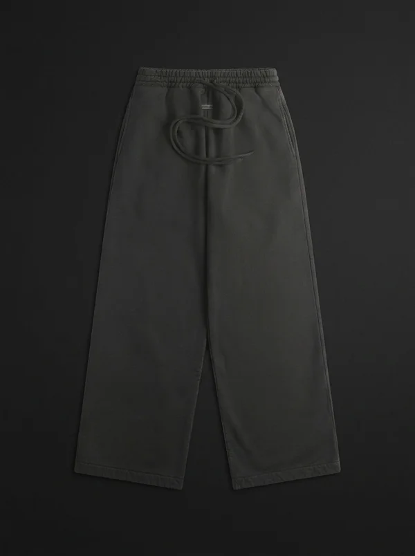 Fear Of God Sunfaded Wide Leg Sweatpant - Black