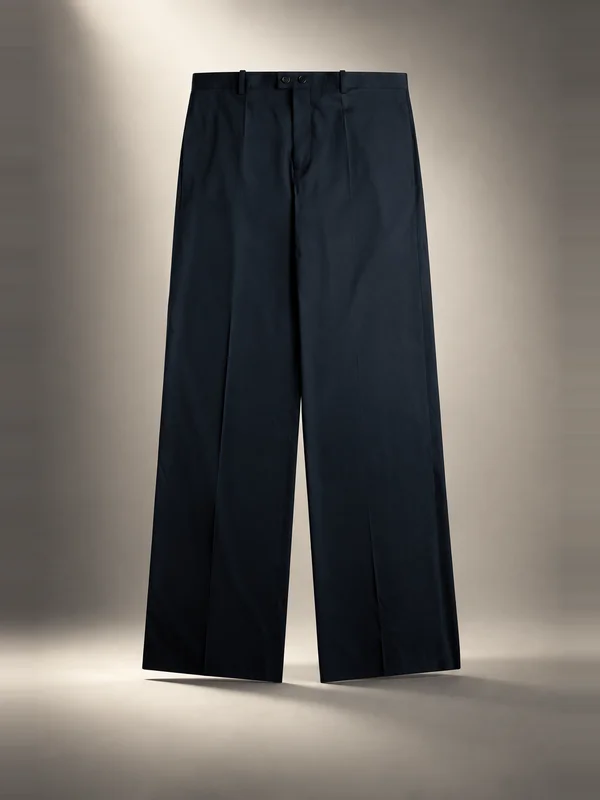 Jil Sander Wool Mohair Trouser - Midnight