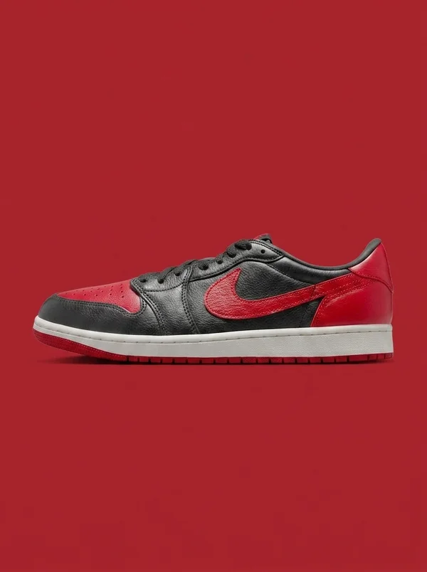Air Jordan 1 Retro Low OG Banned Black and Varsity Red