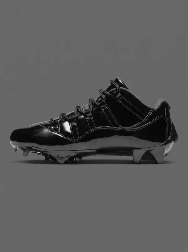 Air Jordan 11 Low TD Cleat Black Patent