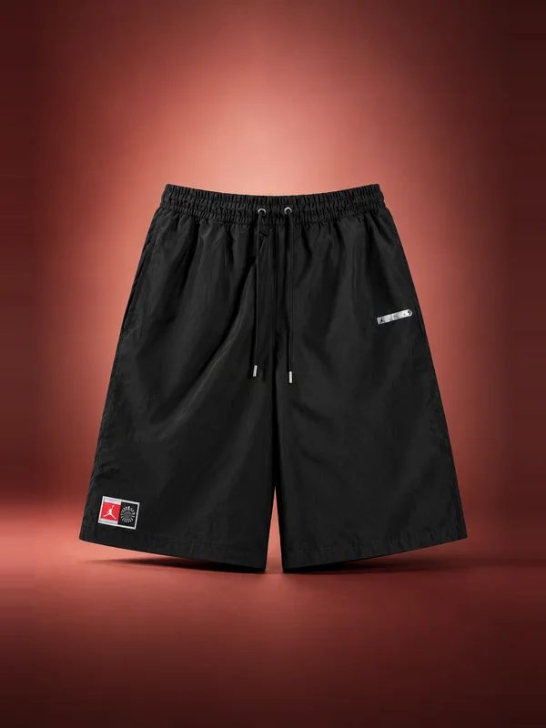 Air Jordan x Free the Youth Shorts - Black & Crimson