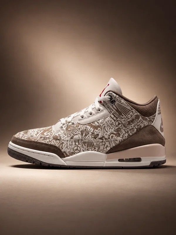 Men's Air Jordan Retro 3 Basketball Shoes