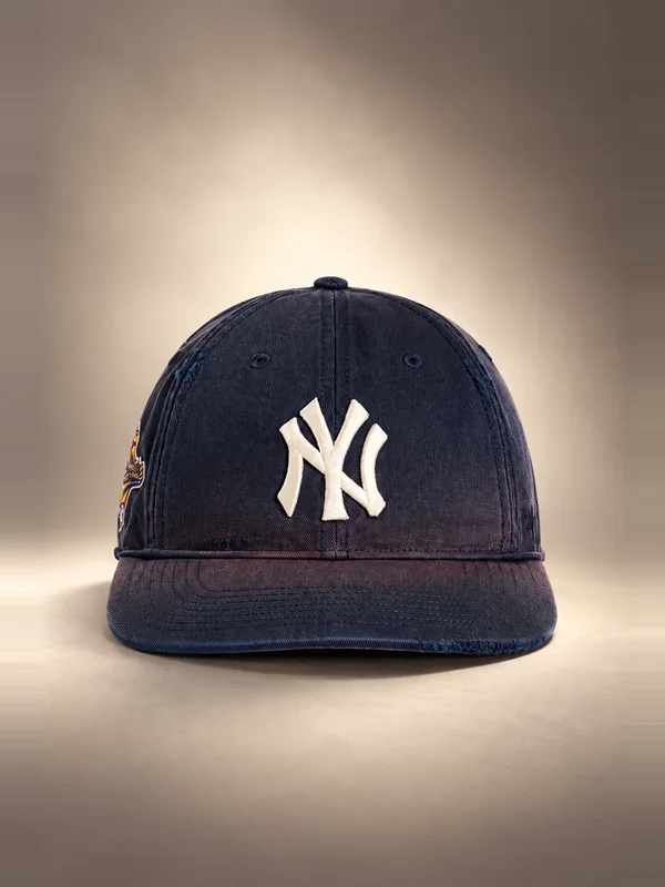 Kith & '47 for the New York Yankees Sun Faded Franchise LS Cap - Nocturnal