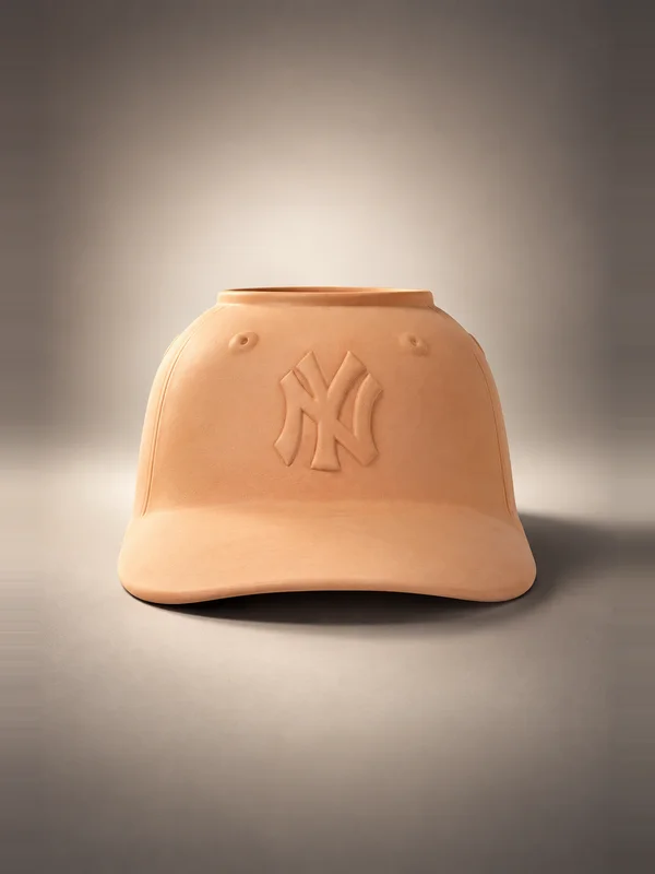 Kith for the New York Yankees Cap Terracotta Plant Holder - Multi