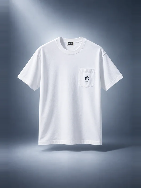 Kith for the New York Yankees Crest Pocket Tee - White