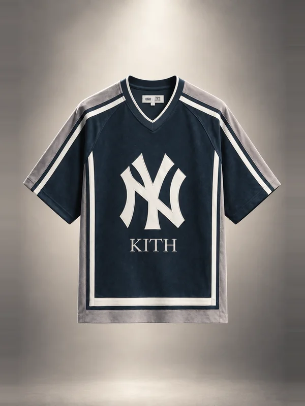 Kith for the New York Yankees Derek Jeter Leon Shirt - Nocturnal