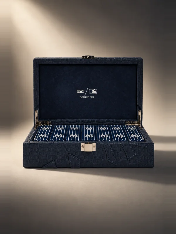 Kith for the New York Yankees Leather Domino Set - Nocturnal