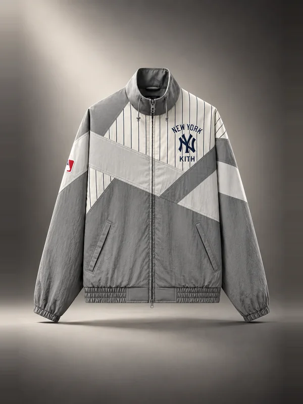 Kith for the New York Yankees Nylon Shiloh Jacket - Skyscraper