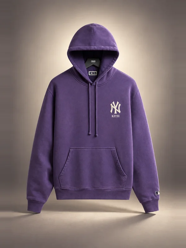 Kith for the New York Yankees Vintage Nelson Hoodie - Solitaire
