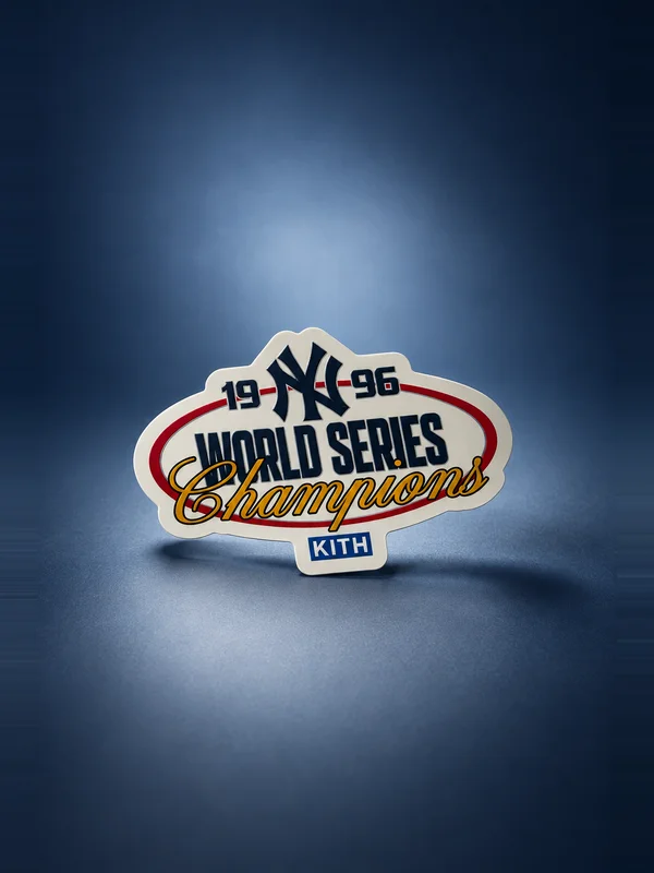 Kith for the New York Yankees Vinyl Sticker - Multi
