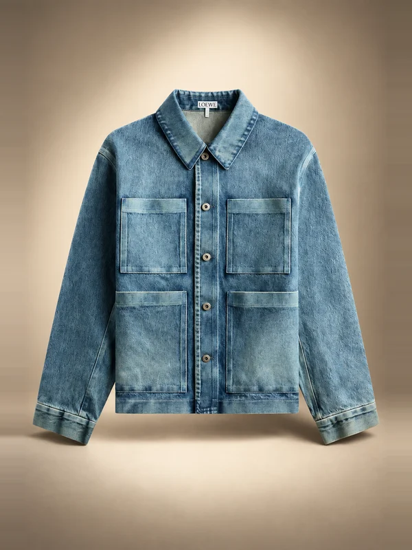 Loewe Workwear Jacket - Denim Blue