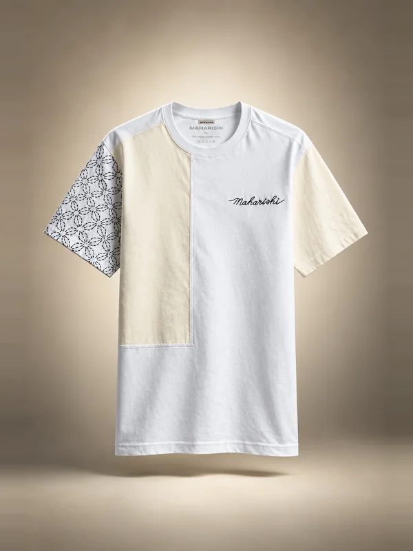 Maharishi Sashiko Short Sleeve Tee - White