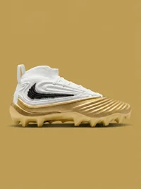 Nike Alpha Menace 5 Elite White Metallic Gold