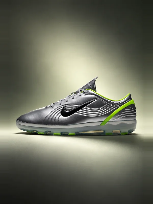 Nike Cryoshot Mercurial Chrome '02 OG Chrome and Hot Lime