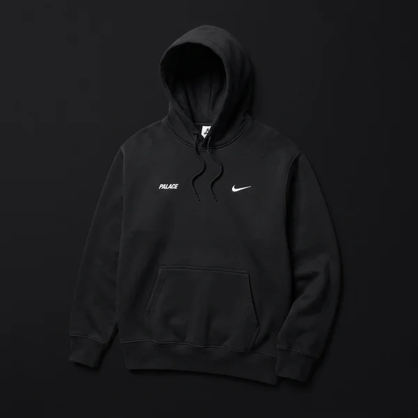 Palace Nike Font Swoosh Hood Black