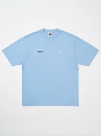 Palace Nike Font Swoosh T-Shirt Sky Blue