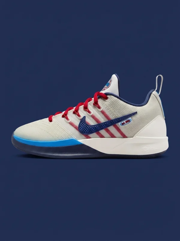 Nike Sabrina Sail/Midnight Navy/Atom Red