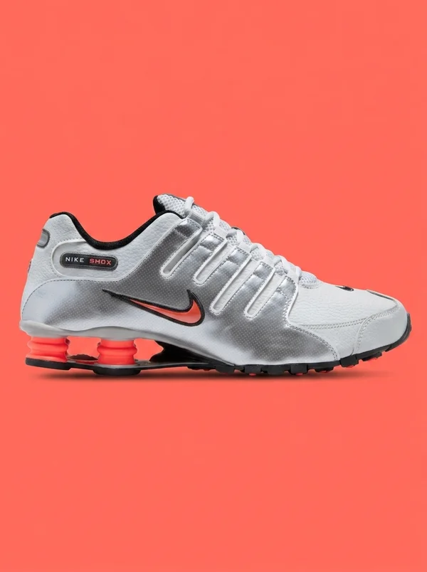 Nike Shox NZ Gray/Red/Silver