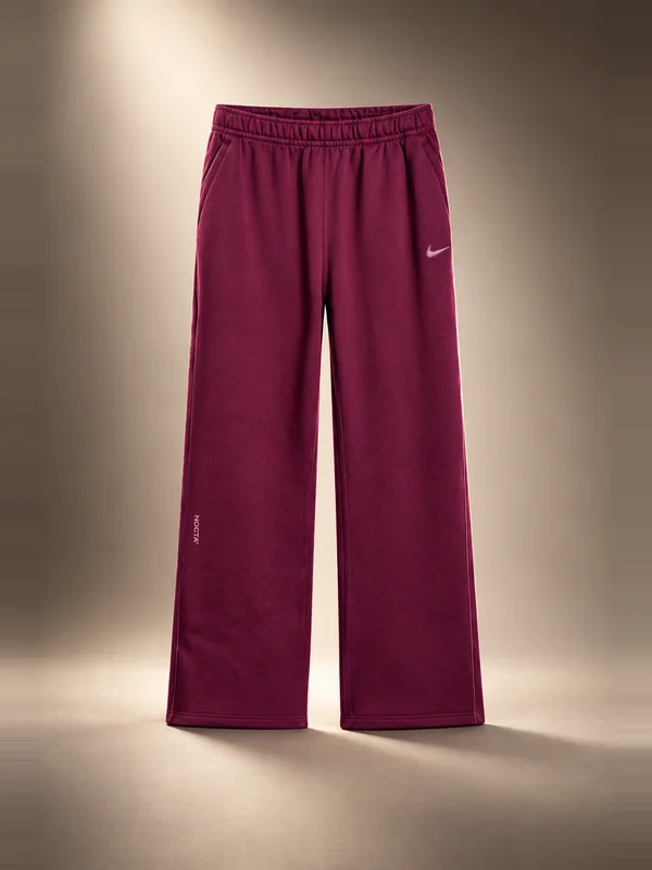 Nike x Nocta Cardinal Stock Open Hem Sweat Pant - Bordeaux