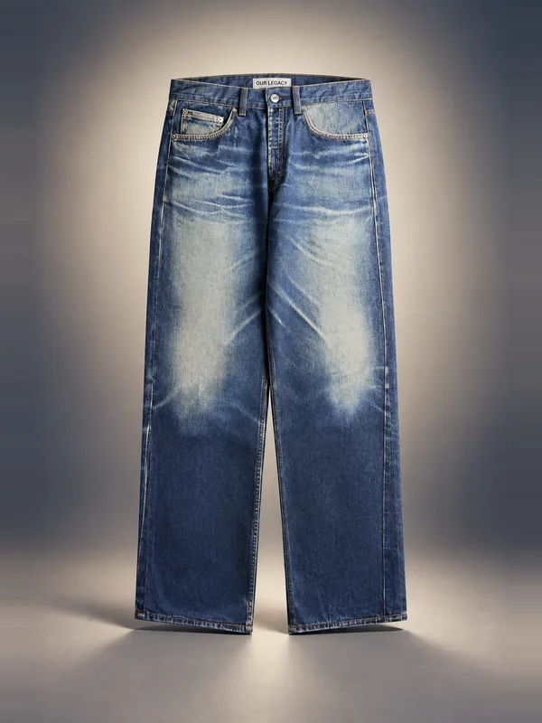 Our Legacy Third Cut Jean - Azure Print