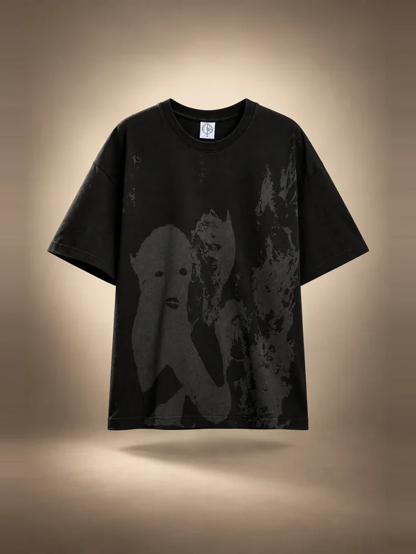 Polar Skate Co. x Ebou Sanyang Cuddle Dari T-Shirt - Black