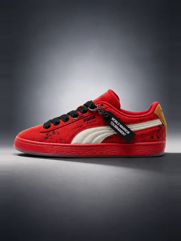 PUMA Suede Street Fighter Red/White