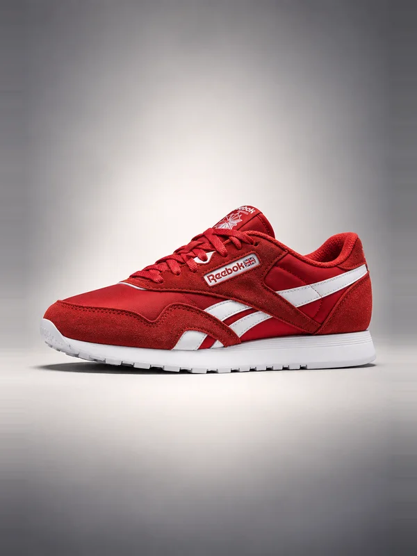 Reebok Men's Classic Nylon Shoes Heritage Red/Heritage Red/White