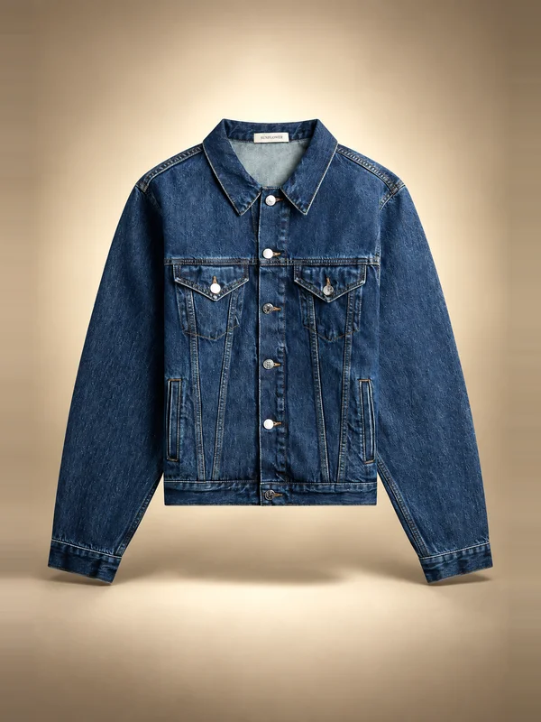 Sunflower Trucker Jacket - Blue Wash